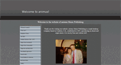 Desktop Screenshot of animusi.co.uk